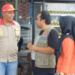 Tanggapi Laporan Jalan Longsor, BPBD Kabupaten Kutai Kartanegara Datangi Lokasi Longsor di Kecamatan Loa Kulu