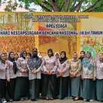 Srikandi Tangguh BPBD Kukar Tunjukkan Peran di Apel Siaga HKBN 2025