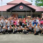 Senam Pagi Bersama BPBD Kabupaten Kutai Kartanegara