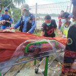 Evakuasi Penemuan Mayat di Perairan Sungai Mahakam oleh Tim TRC BPBD Kukar