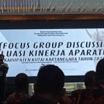 BPBD Kukar Hadiri FGD Evaluasi Kinerja Aparatur, 68 ASN Raih Penghargaan Profesionalitas Tinggi